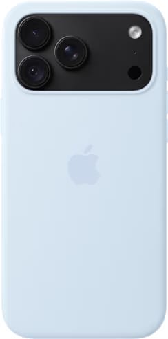 Apple Silicone Case iPhone 18 Pro Max Crisp Blue