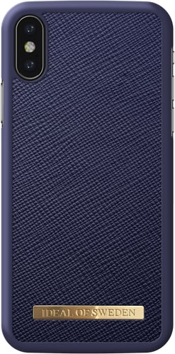 iDeal of Sweden iPhone X/Xs Cover Safiano Blue