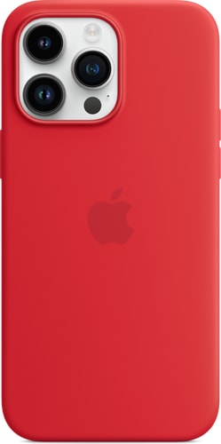 Apple iPhone 14 Pro Max Silicone Case with MagSafe Red