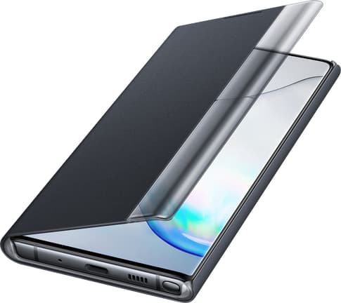 Samsung Galaxy Note 10 Clear View Flip Cover black