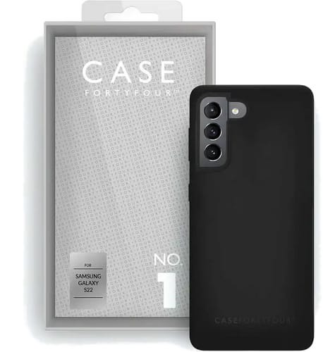 Samsung Galaxy S22 Backcover Silicone black (b2b)