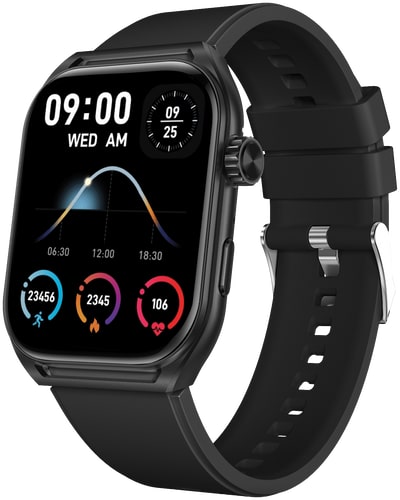 KSIX URBAN MOVE Smartwatch Black
