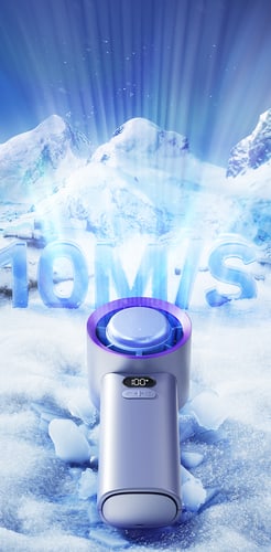 NowGo Hand Fan Cooling M57 Purple