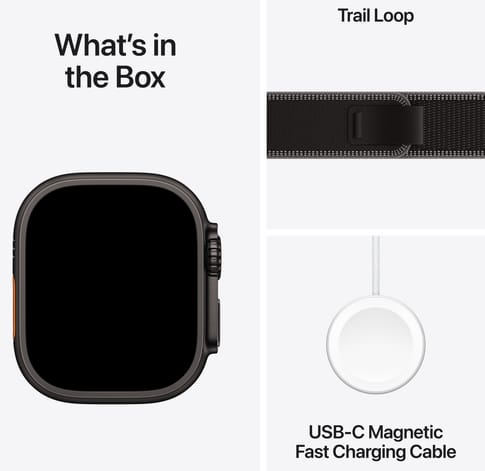 Apple Watch Ultra 3&nbsp;GPS+Cell&nbsp;49mm&nbsp;Black Tit Black TL - M/L