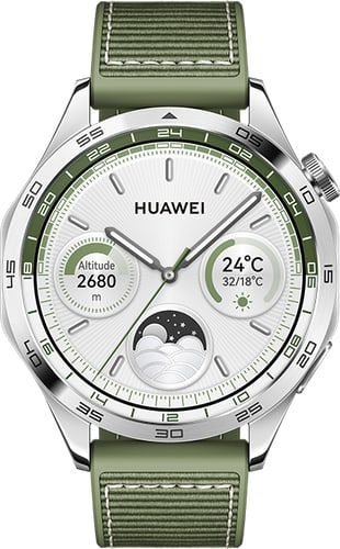 Huawei Watch GT4 Green Woven Strap 46mm BT