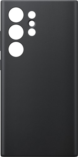 Samsung Galaxy S24 Ultra Vegan Leather Backcover Black