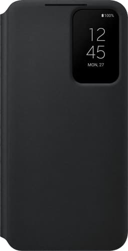 Samsung Galaxy S22 Clear View Flip Cover black