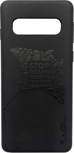 Wilma Galaxy S10+ Eco-Friendly Cover Black Manta