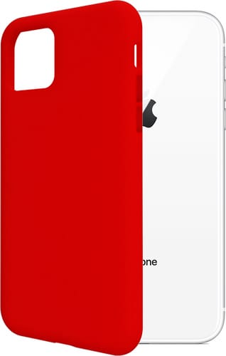 itStyle iPhone XI Max Backcover Silicon Red