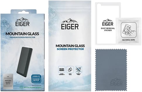 Bulk Eiger Galaxy A34 5G screen protector 2.5D (b2b)
