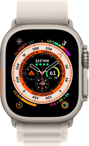 Apple Watch Alpine Loop Band L 44/45/49mm Starlight