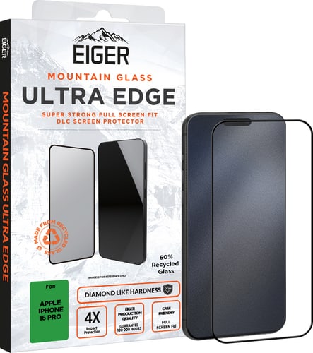 Eiger iPhone 16 Pro Ultra Edge Mountain Screen Protector
