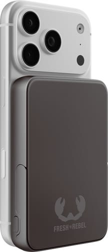 Fresh'N Rebel 10000mAh Magnet Qi2 15W Powerbank Grey