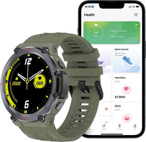 KSIX OSLO Smartwatch Green