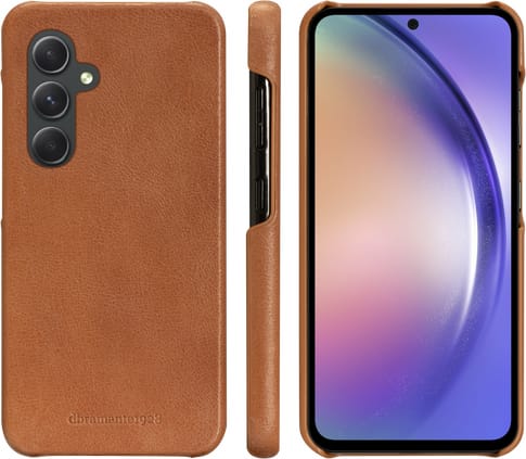 dbramante1928 Galaxy A54 Lynge Bookcover Tan
