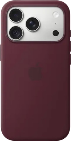 Apple Silicone Case iPhone 18 Pro Burgundy