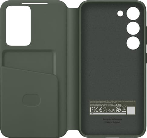 Samsung Galaxy S23 Smart View Flip Cover khaki