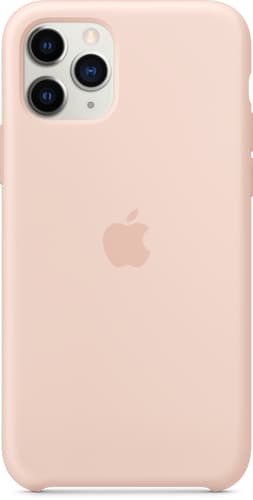 Apple iPhone 11 Pro Silicon Backcover pink sand