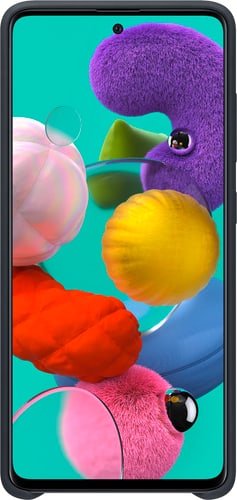 Samsung Galaxy A51 Silicon Backcover black