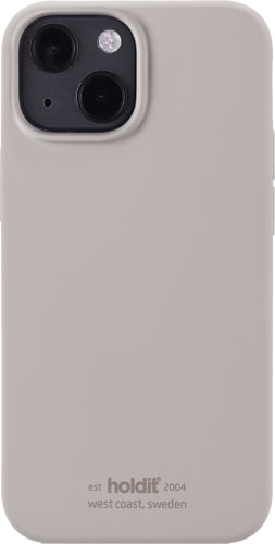 Holdit iPhone 13 mini Silicone Case Taupe