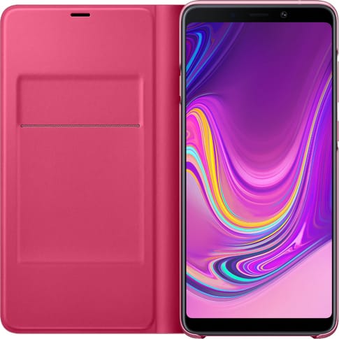 Samsung Galaxy A9 Flip-Cover pink