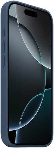 Apple iPhone 16 Pro Silicone MS Backcover Denim