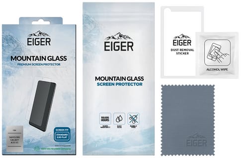 Eiger Galaxy A33 Screen Protector 2.5D Transparent (b2b)