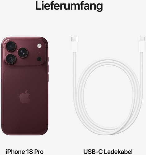 Apple iPhone 18 Pro 5G Burgundy