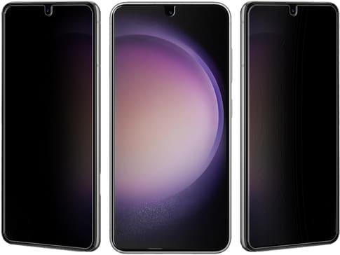 Eiger Galaxy S23 screen protector 2.5D Glas Privacy Black