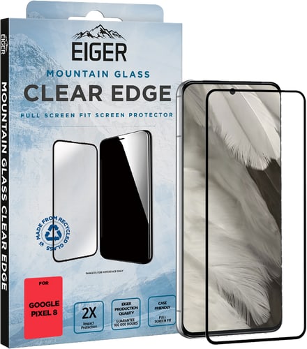 Eiger Google Pixel 8 screen protector 3D Glass