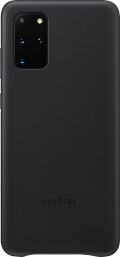 Samsung Galaxy S20+ Leather Backcover black