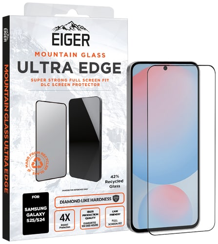 Eiger Galaxy S25 Ultra Edge Glass Screen Protector