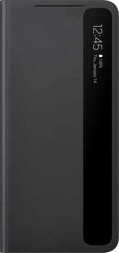 Samsung Galaxy S21 Ultra Clear View Flip Cover black