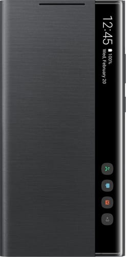 Samsung Galaxy Note20 Ultra Clear View Flip Cover black