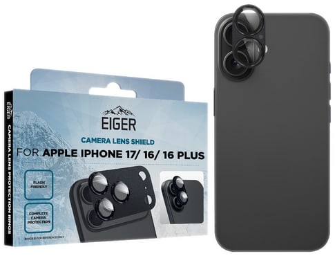 Eiger iPhone 17 Mountain Glas Camera Protector