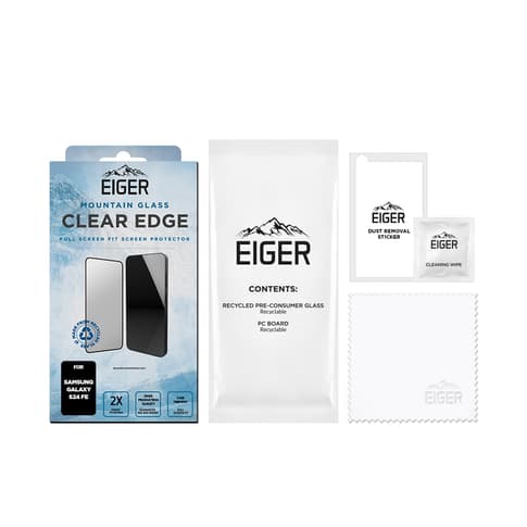 Eiger Galaxy S24 FE Full Screen Mountain Edge Screen Protector