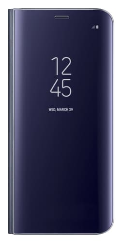 Samsung Galaxy S8 plus Clear View FlipCo violett