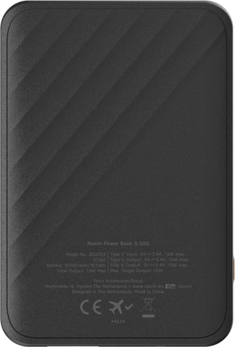 Xtorm 5000 mAh XG2051 SW Powerbank Charcoal Black