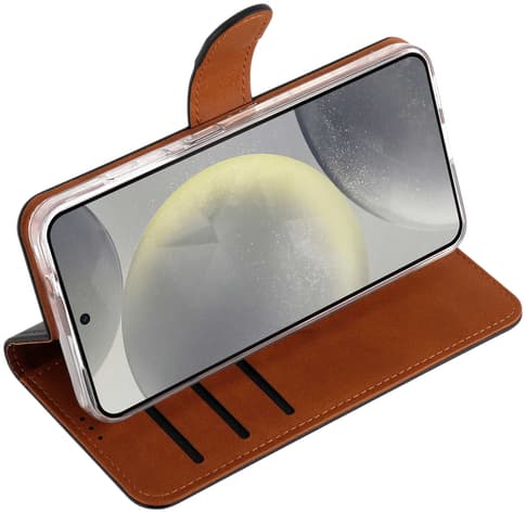 itStyle Premium Galaxy S25 Bookcover Black