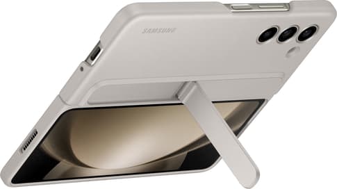 Samsung Galaxy Z Fold5 Strap Silicone Backcover Sand