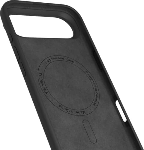 Vonmählen iPhone 17 Air Silicone Backcover Black