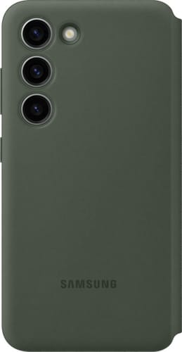 Samsung Galaxy S23 Smart View Flip Cover khaki