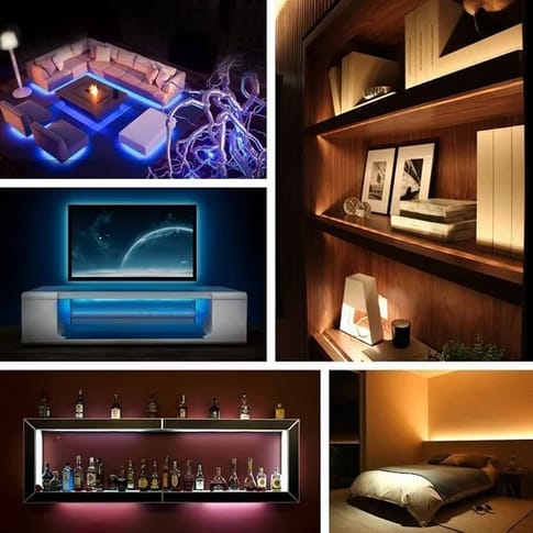 Esmée 180 LED's Licht Streifen Leiste RGB (3m)