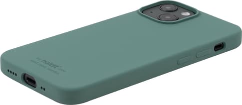 Holdit iPhone 13 mini Silicone Case Green