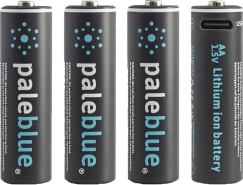 paleblue Akku battery AA USB-C (4er-Set)