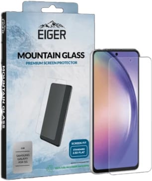 Bulk Eiger Galaxy A54 screen protector 2.5D (b2b)