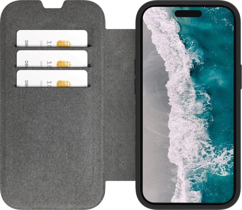 dbramante1928 iPhone 15 Helsinki MagSafe Backcover black/clear
