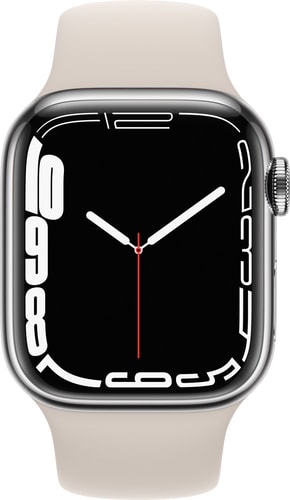 Apple Watch Series 7 GPS LTE 41mm Stainless Steel Sport Band a prezzo  vantaggioso | mobilezone.ch