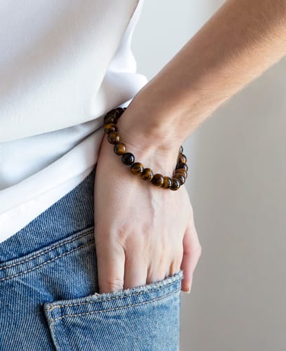 Esmée Natural Stone Bracelet Tiger Eye