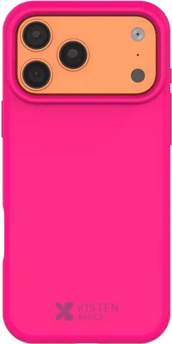 Kisten Basics Silicone Casee iPhone 18 Pro Hot Pink
